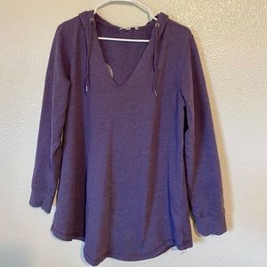 Victoria’s Secret hoodie, size large in purple